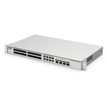 锐捷（Ruijie） RG-NBS5200-24SFP/8GT4XS 光纤交换机 24口光纤交换机千兆三层网管核心 RG-NBS5200-24SFP/8GT4XS 灰色